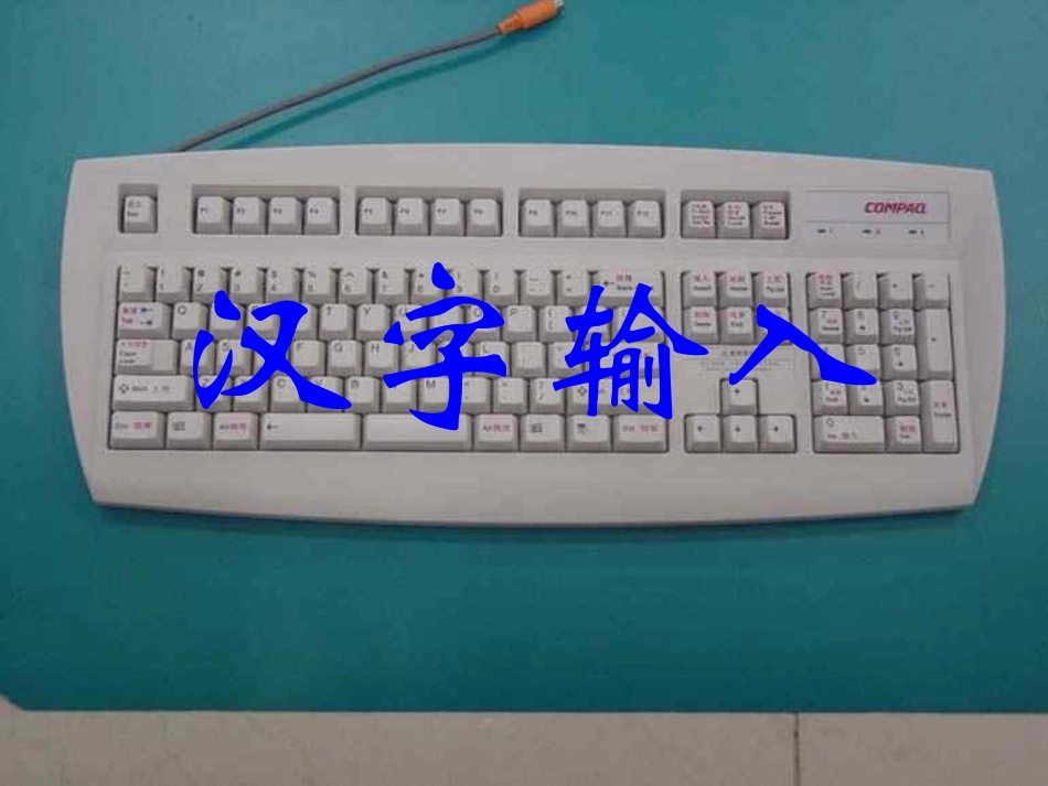 认识计算机键盘_第1页