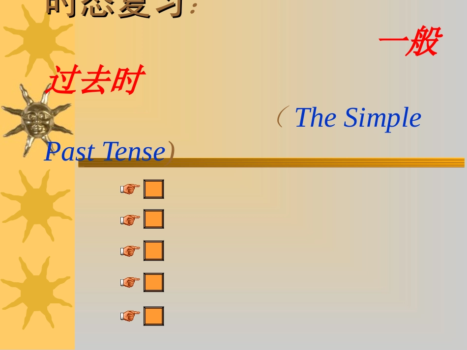 一般过去时复习课PPT课件_第1页