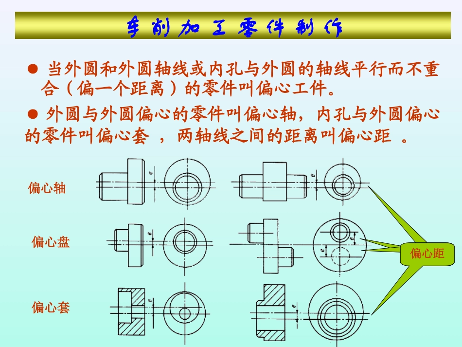 偏心轴的车削加工（课件）_第3页