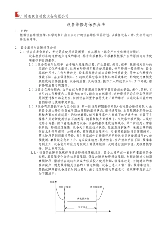 设备维修与保养办法1