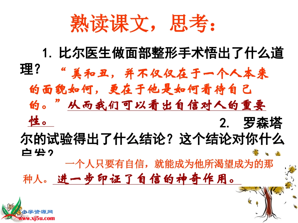 （北师大版）六年级语文上册课件做一个最好的你1_第3页