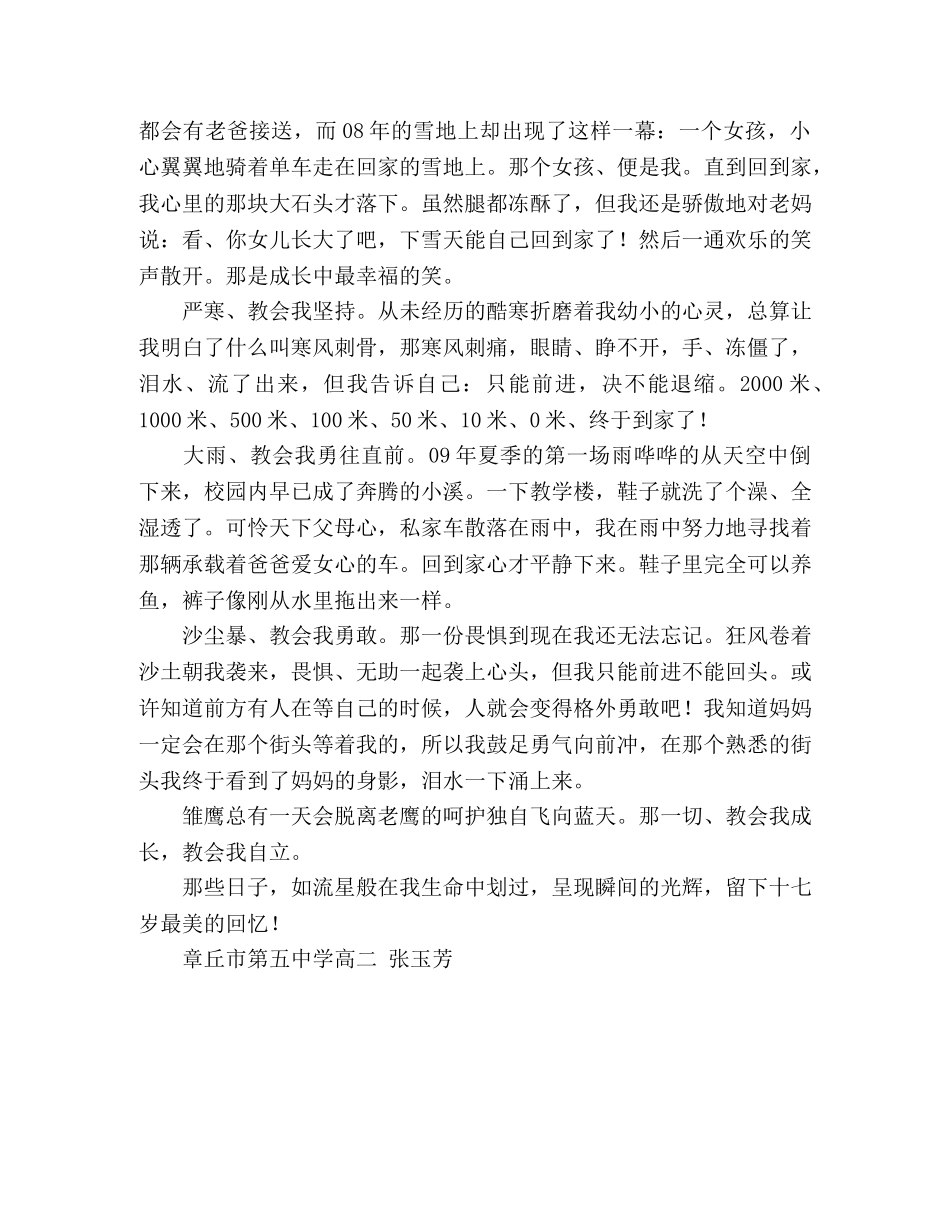 十七岁，最美的回忆 _第2页
