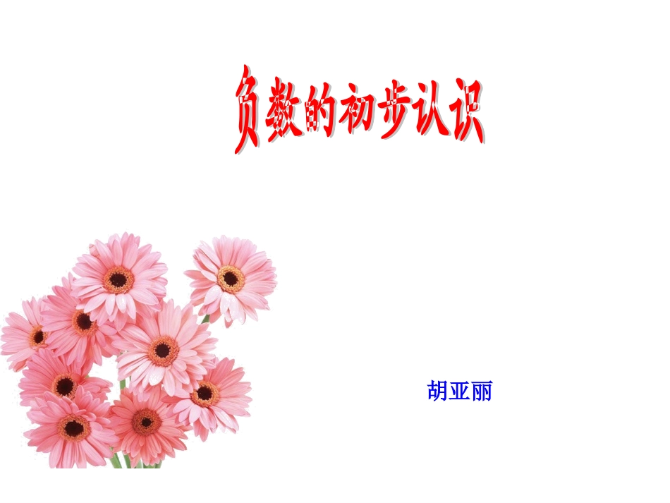 负数的认识 (5)_第1页