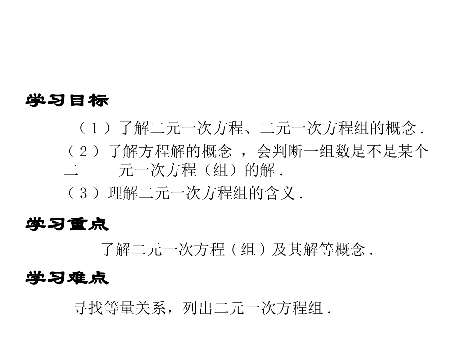 认识二元一次方程组_第2页