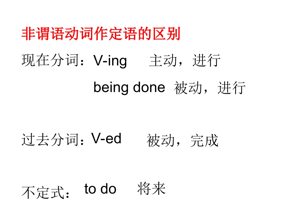 非谓语作定语_第2页