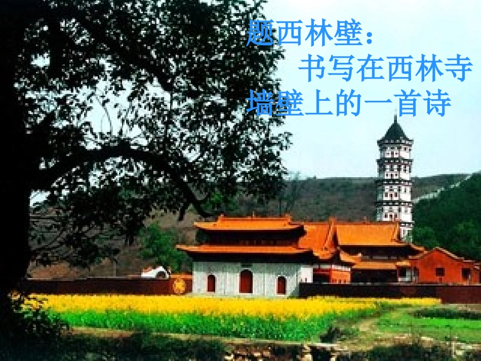 5、题西林壁_第1页