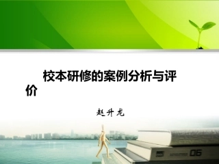 案例分析与评价