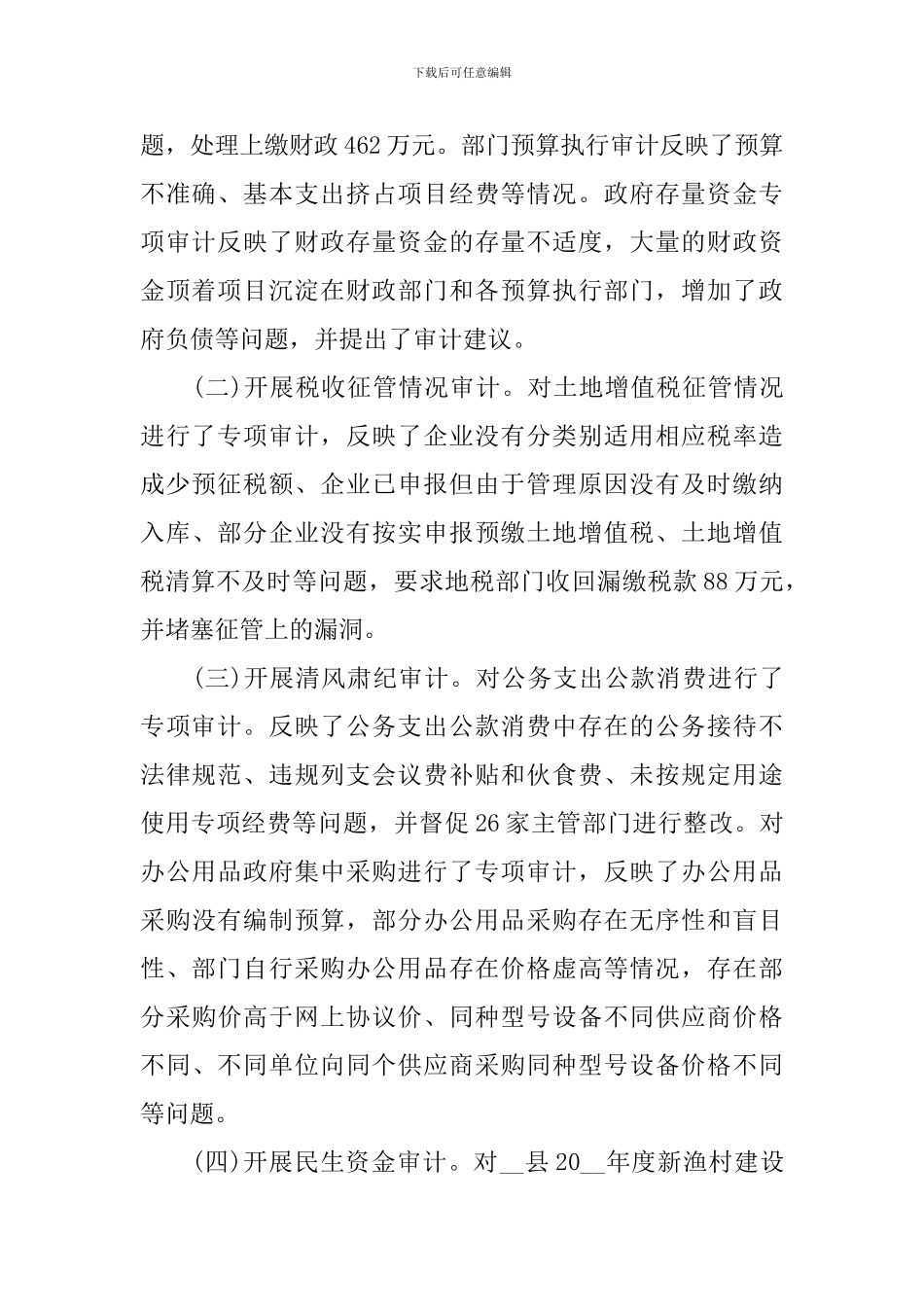 审计所工作总结和工作计划范文_第2页