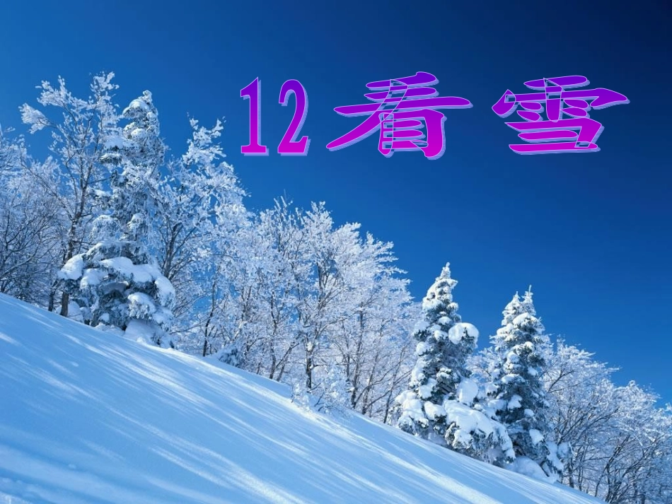 看雪教学课件_第2页