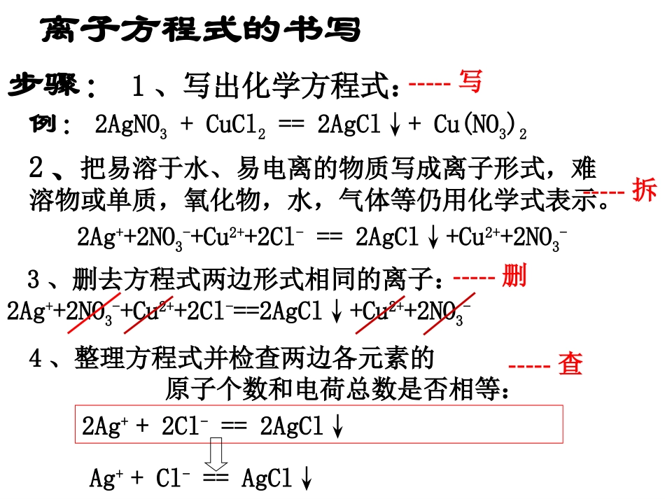 化学离子反应3_第2页