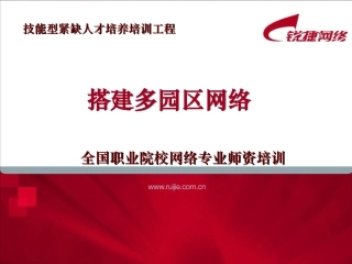 多园区网络构建