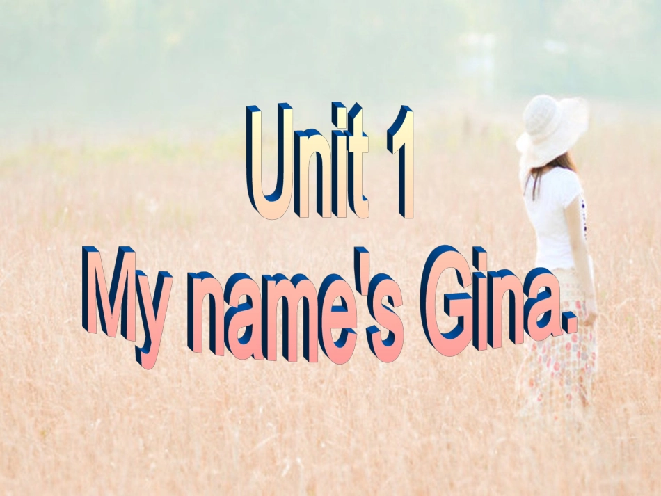 七上Unit1SectionA2课件_第1页