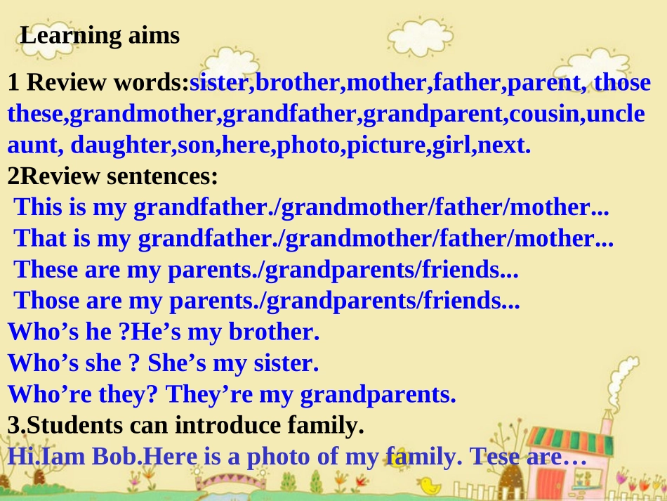 七年级上册Unit2复习课件_第2页