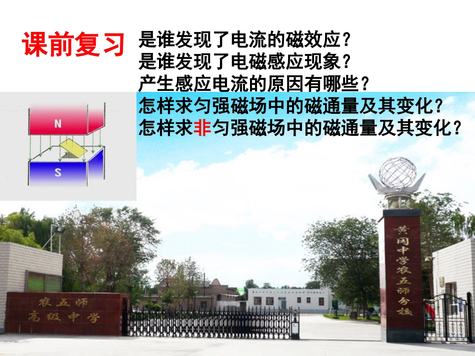 42探究电磁感应的产生条件课件3_第1页