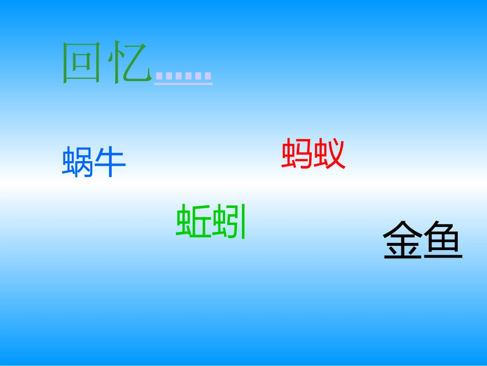 教科版小学科学三年级上册第二单元《动物有哪些共同特点》课件_第2页