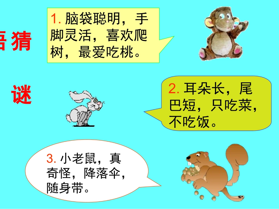 《比尾巴》教学课件_第1页