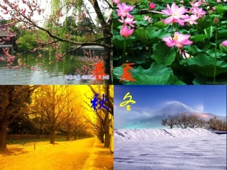 语文一年级《四季》课件 (2)