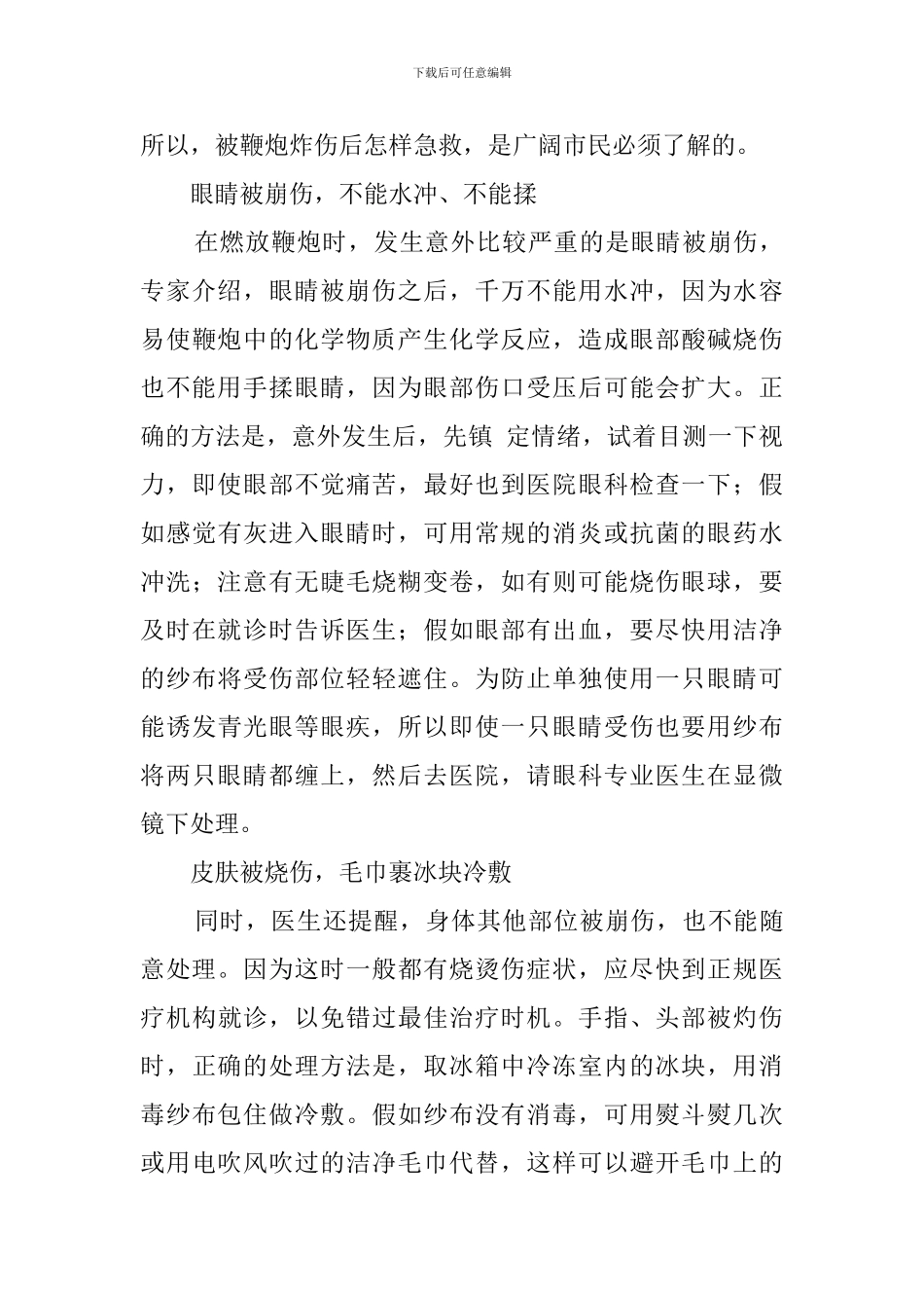 春节易发事故应急的预案_第2页