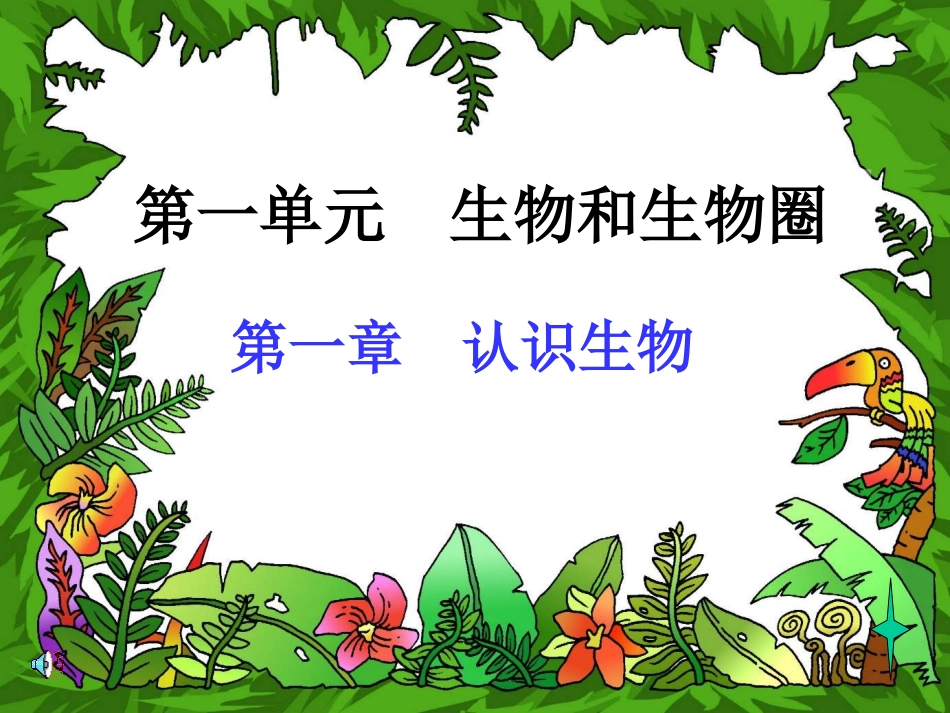 1第一节-生物的特征_第1页