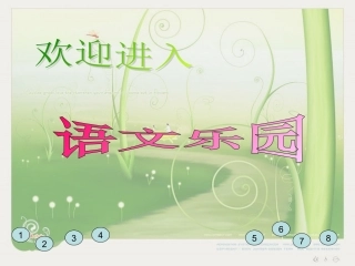 鸟的识字二下课件