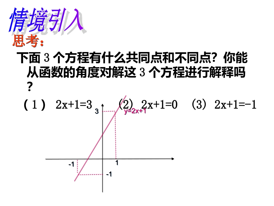 一次函数与方程、不等式（共16张PPT）_第2页
