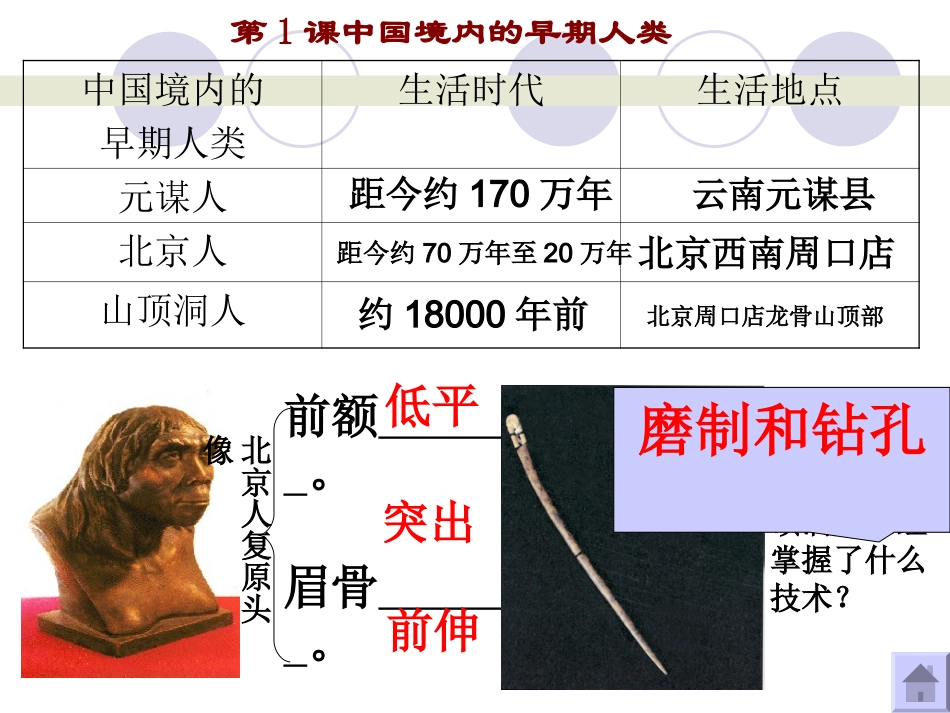 第1课中国境内的早期人类_第2页
