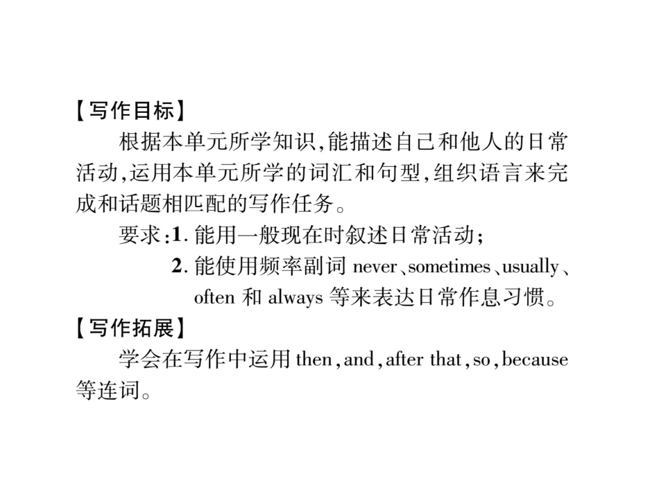 七下Unit2单元话题作文_第2页