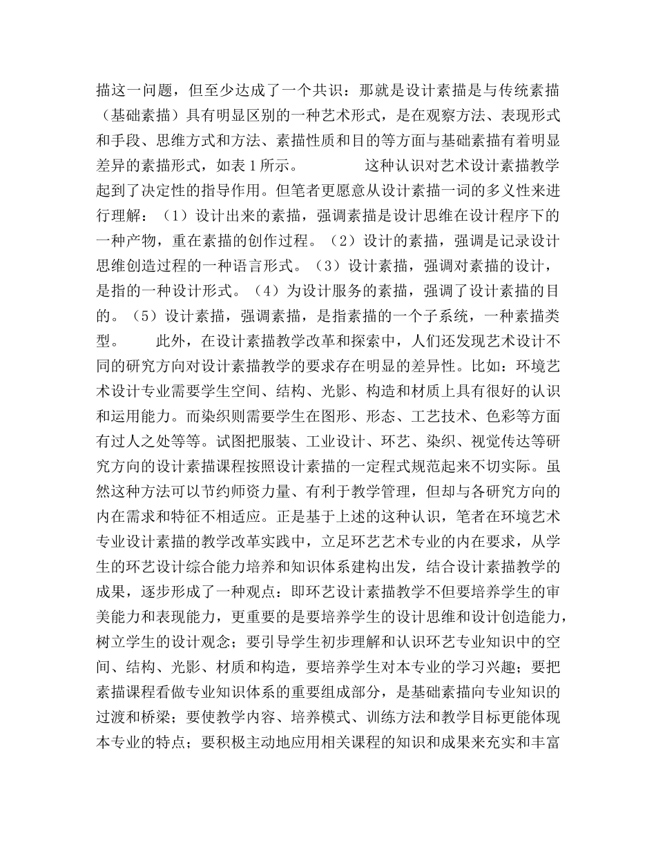 环境艺术设计素描的科学定义 _第2页
