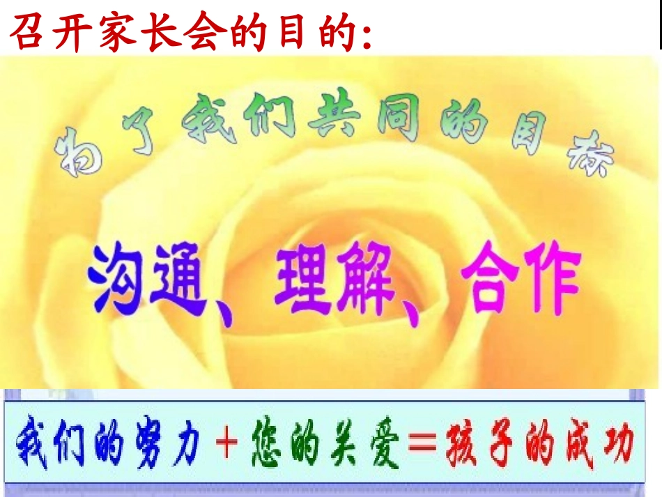 三年级（1）班家长会课件_第2页