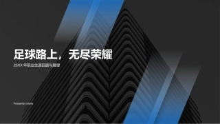 足球路上，无尽荣耀-20XX年职业生涯回顾与展望