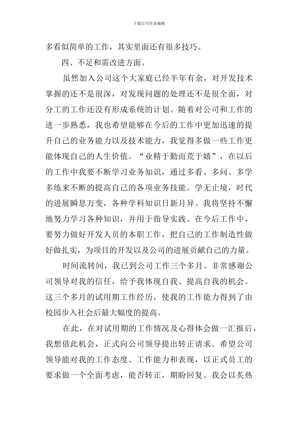 程序员个人述职报告_第3页