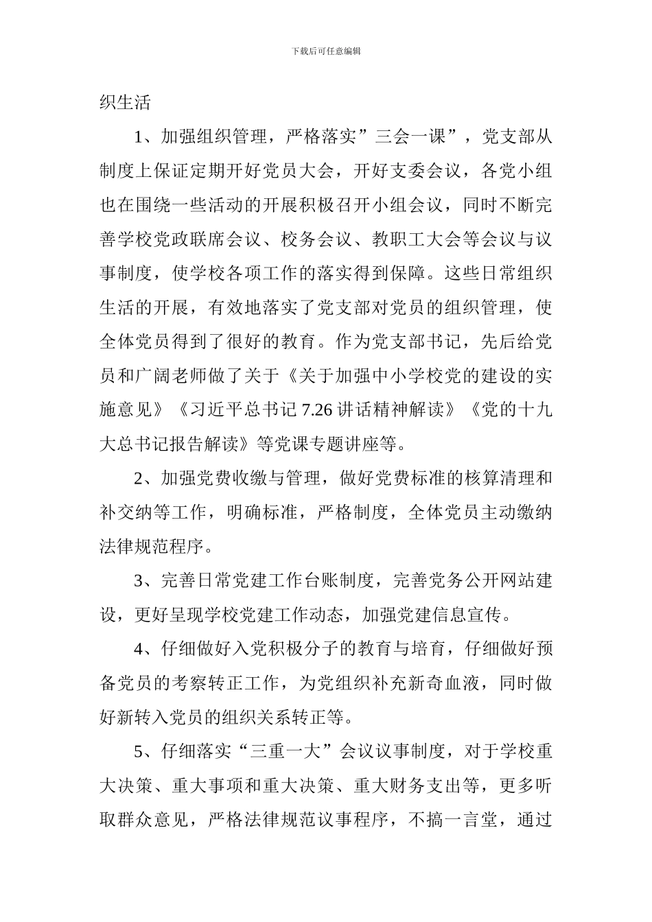 实验小学2024年度党组织书记抓基层党建述职评议报告_第2页