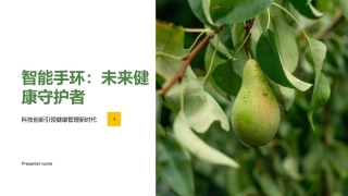 智能手环：未来健康守护者-科技创新引领健康管理新时代