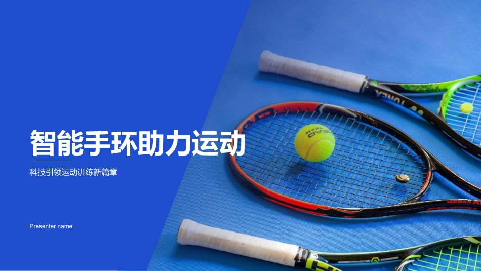 智能手环助力运动-科技引领运动训练新篇章_第1页