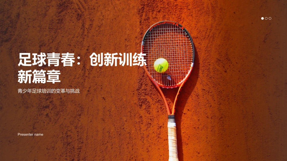 足球青春：创新训练新篇章-青少年足球培训的变革与挑战_第1页