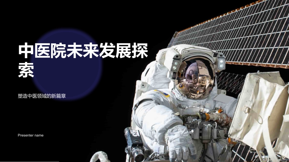 中医院未来发展探索-塑造中医领域的新篇章_第1页
