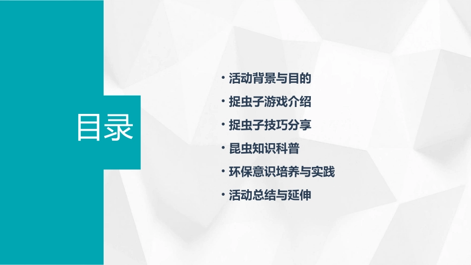 中班科学活动教案《捉虫子》_第2页