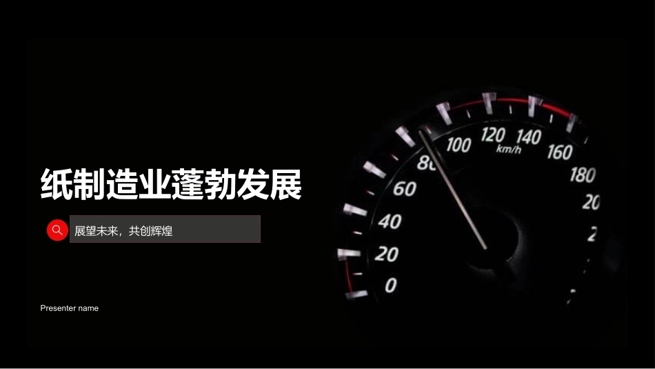 纸制造业蓬勃发展-展望未来，共创辉煌_第1页