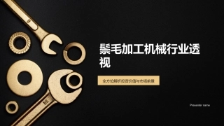 鬃毛加工机械行业透视-全方位解析投资价值与市场前景