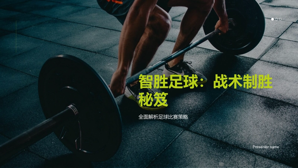 智胜足球：战术制胜秘笈-全面解析足球比赛策略_第1页