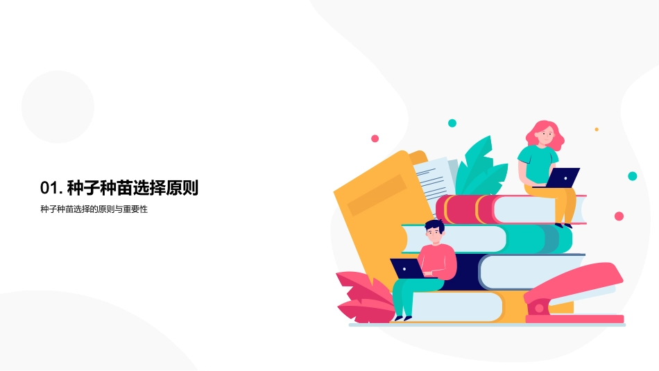 走进种子种苗的智慧选择-农业产业链优化与种苗质量掌控_第3页