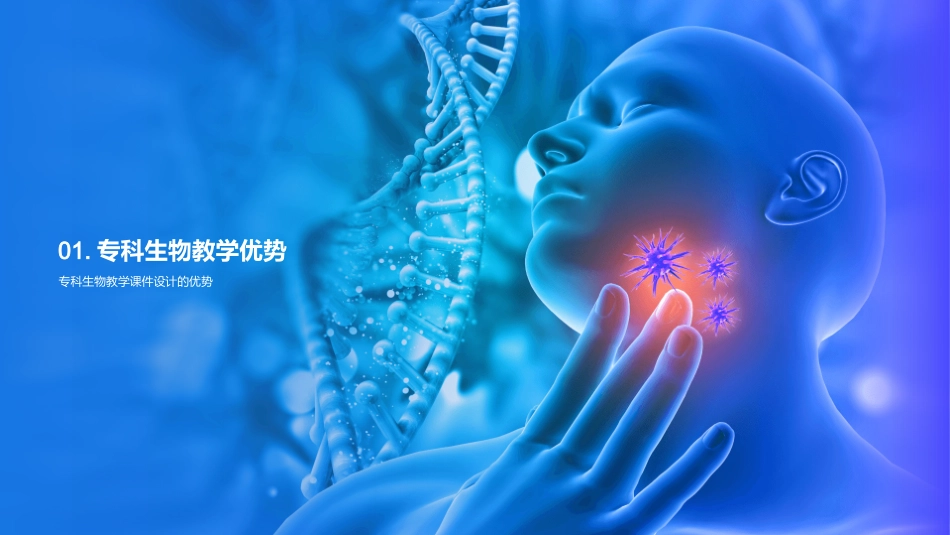 专科生物教学课件设计-生物教师演讲_第3页