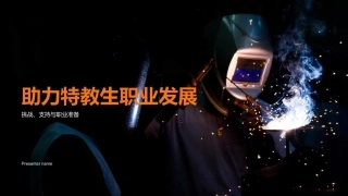 助力特教生职业发展-挑战、支持与职业准备