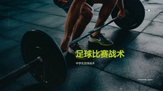 足球比赛战术-中学生足球战术