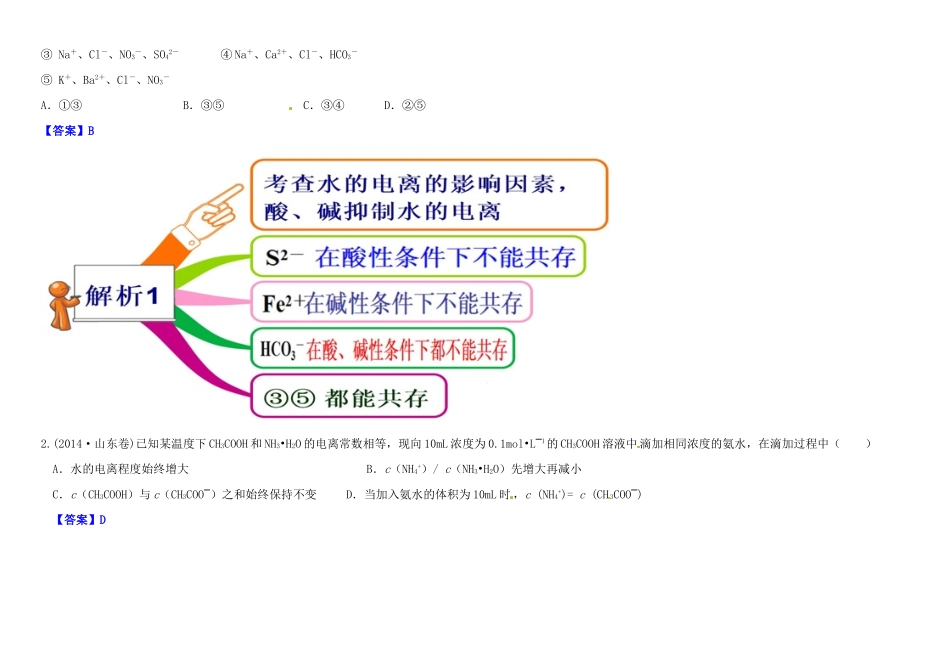 高中化学 3.2水的电离和溶液的酸碱性教材图解学案 新人教版选修4-新人教版高二选修4化学学案_第2页