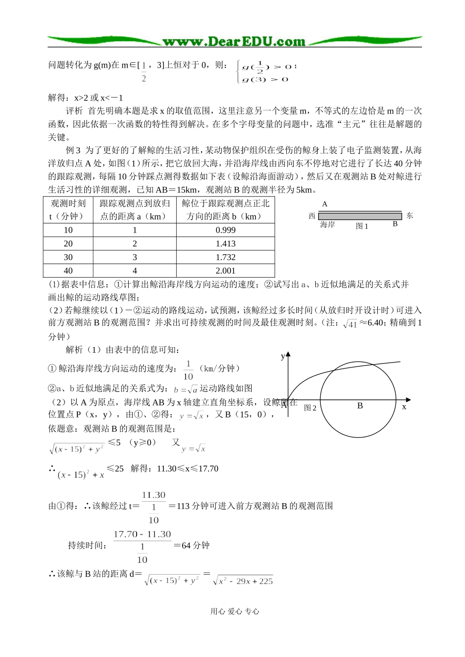 函数与方程的思想方法在解题中的应用_第3页