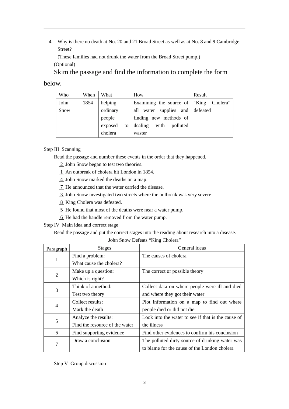 人教版高中英语必修5Unit1-Unit5全册全套教案教学设计_第3页