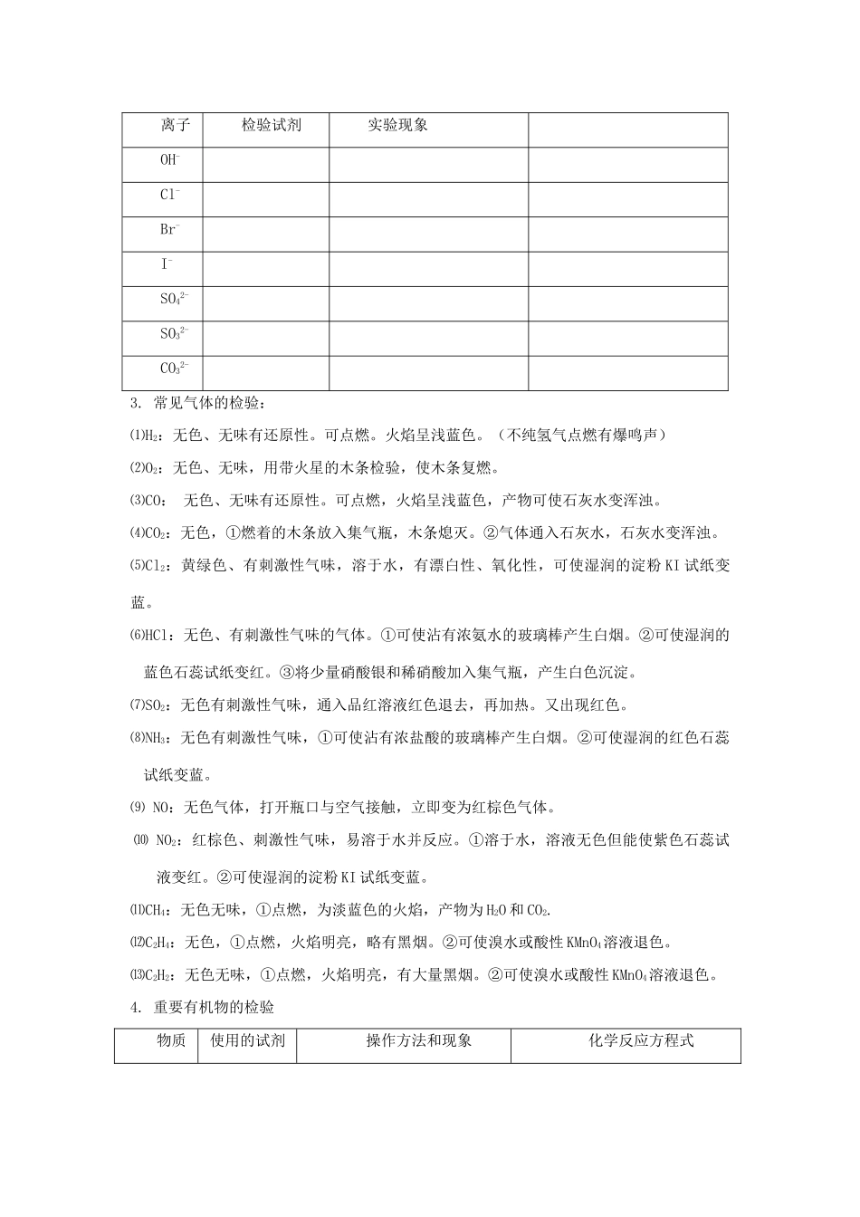 贵州省高三化学一轮复习 第40讲 物质的分离和提纯教学案_第2页