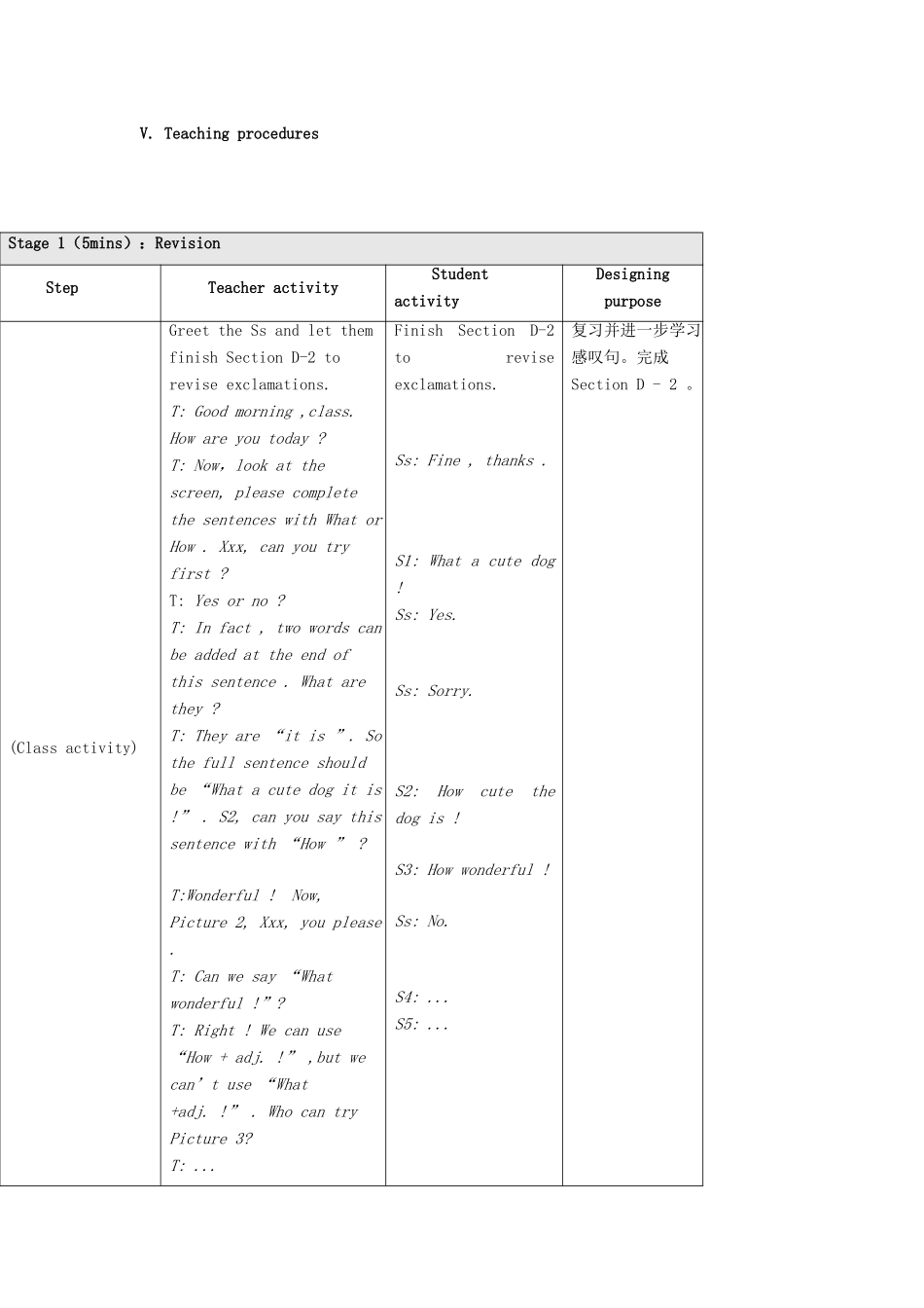 秋八年级英语上册 Unit 3 Topic 2 What sweet music Period 3教学案例设计 （新版）仁爱版-（新版）仁爱版初中八年级上册英语教案_第3页