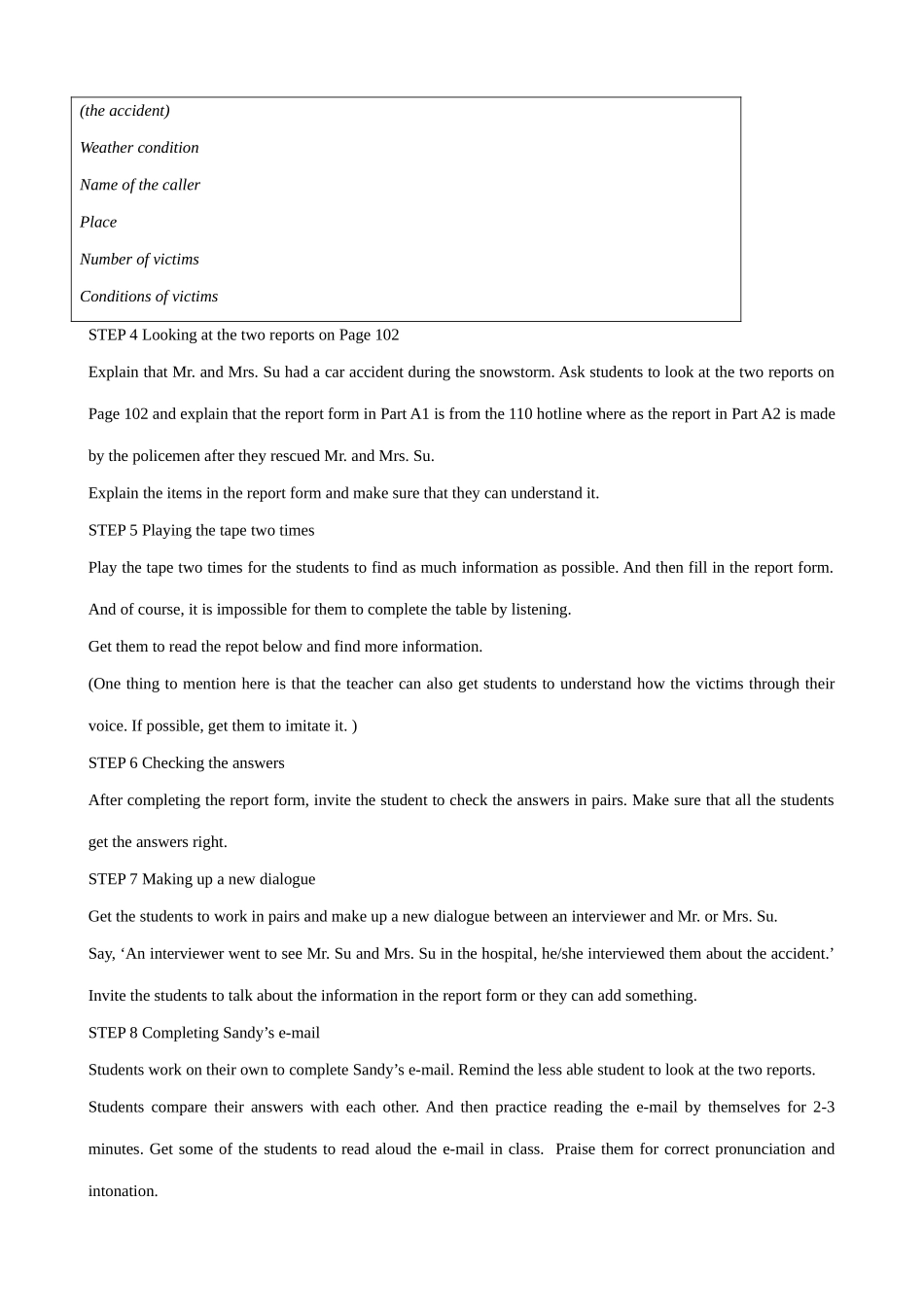 牛津版八年级英语Unit 6 Natural Disasters(7)INTEGRATED SKILLS_第2页